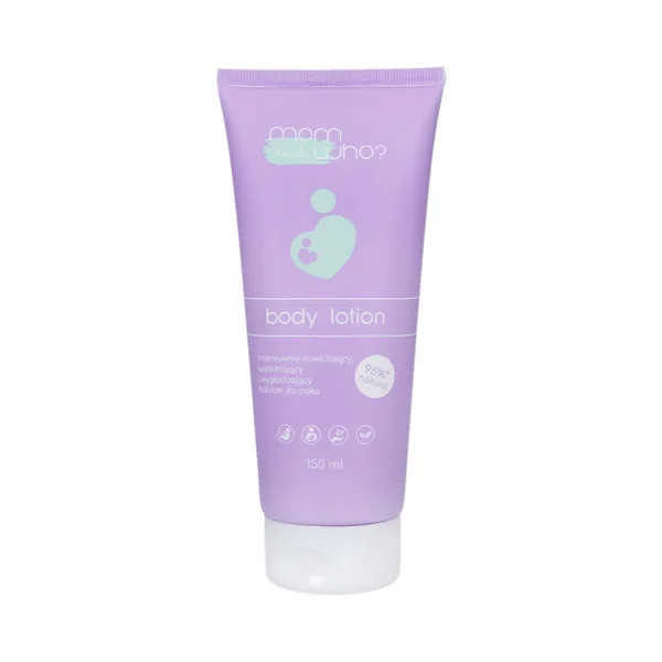 Mom and Who straffender Körperbalsam für Schwangere, pflegend, feuchtigkeitsspendend, straffend, reduziert Dehnungsstreifen, für Bauch, Hüften und Oberschenkel