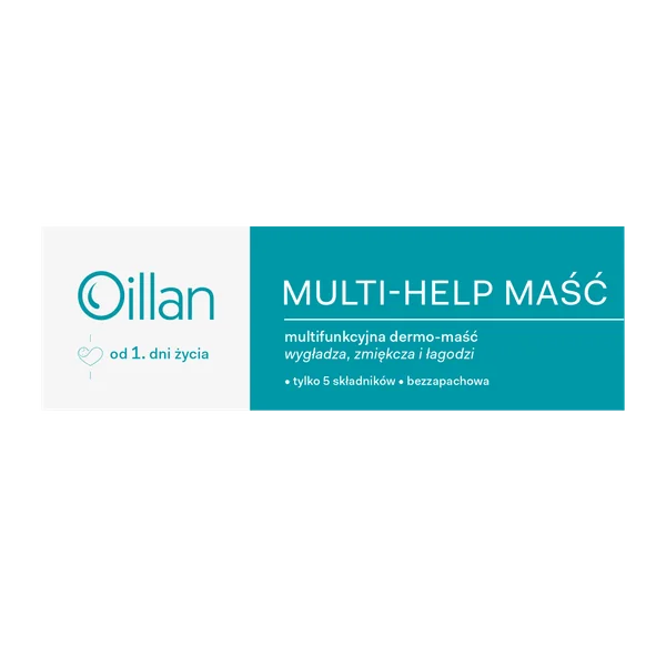 Oillan Multi-Help multifunktionale Dermo-Salbe 12 g für trockene und empfindliche Haut