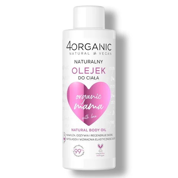 Organic Mama natürliches Körperöl für Schwangere und Mütter 125 ml