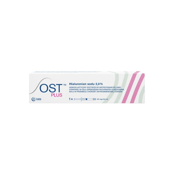 OST Plus 40 mg 2 ml Fertigspritze Hyaluronsäure zur intraartikulären Gelenkinjektion