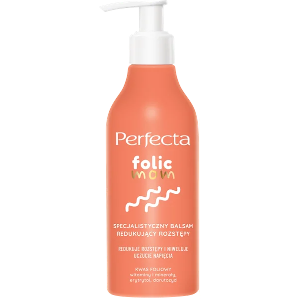 Perfecta Folic Mom Balsam 200 ml – Anti-Dehnungsstreifen Pflege für Schwangerschaft und Hautelastizität