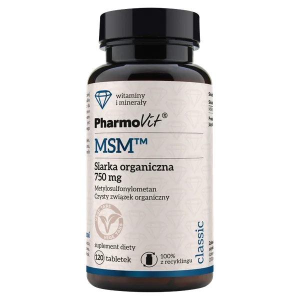 Pharmovit MSM organischer Schwefel Tabletten für gesunde Gelenke und Knochen