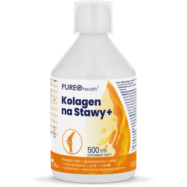 Flasche Pureo Health Gelenk-Kollagen+ 500 ml, flüssiges Nahrungsergänzungsmittel für Gelenke, Knochen und Knorpel
