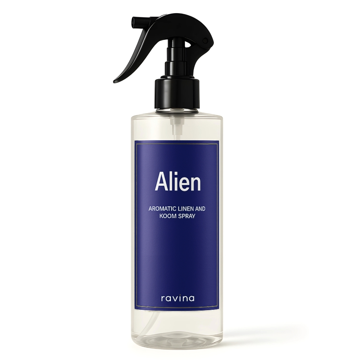 Raumspray Alien Flasche – Duft inspiriert von Mugler Alien, geheimnisvoll, intensiv und hypnotisierend für Schlafzimmer, Garderobe und Badezimmer