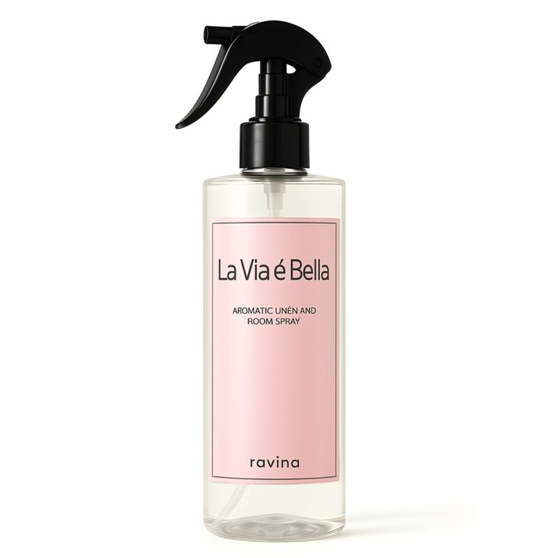 Raumspray La Via É Bella – süß-pudriger Raumduft