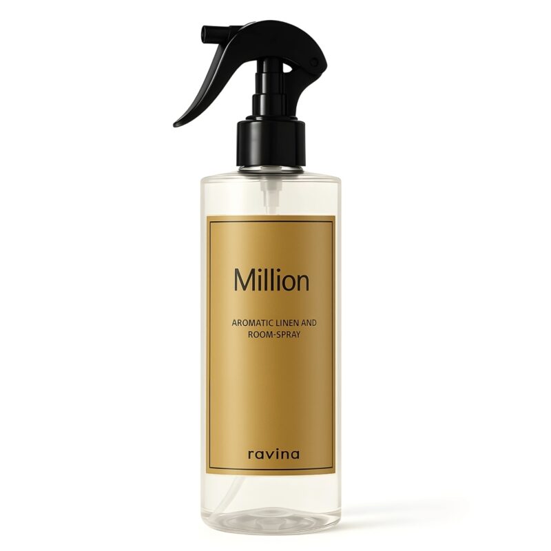 Raumspray Million Flasche – Duft inspiriert von 1 Million von Paco Rabanne, reich, mutig und markant für Zuhause