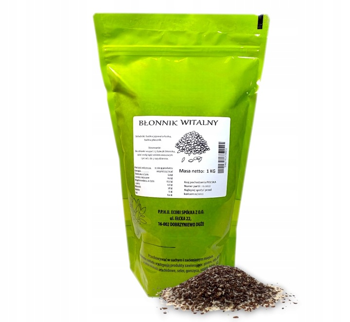 Vital-Ballaststoff 1 kg – Flohsamenschalen und Plantago ovata, pflanzlicher Ballaststoff zur Unterstützung der Verdauung