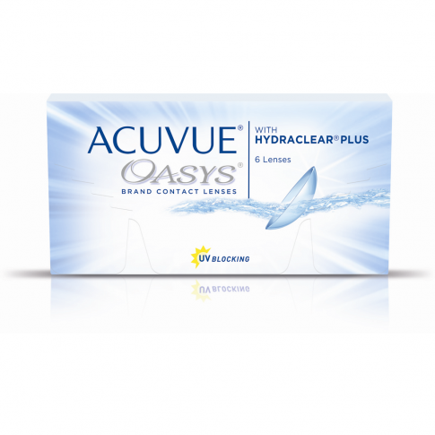 Acuvue Oasys Kontaktlinsen aus Silikon-Hydrogel für hohen Tragekomfort