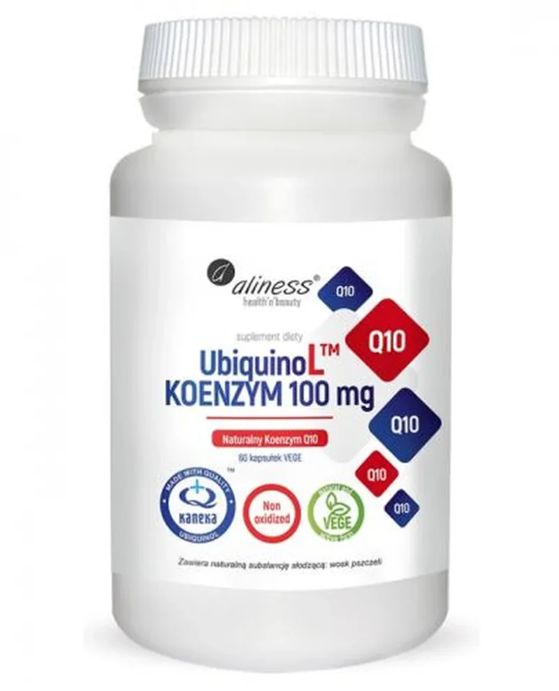 Aliness Ubiquinol Coenzym Q10 100 mg Kapseln hoch bioverfügbar 60 Stück
