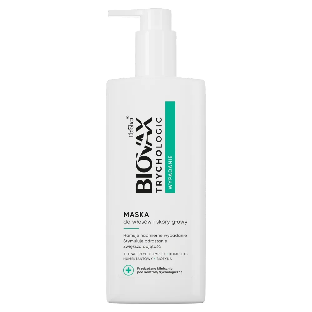 Biovax Trichologic Haar- und Kopfhautmaske gegen Haarausfall mit Capixyl und Biotin 200 ml