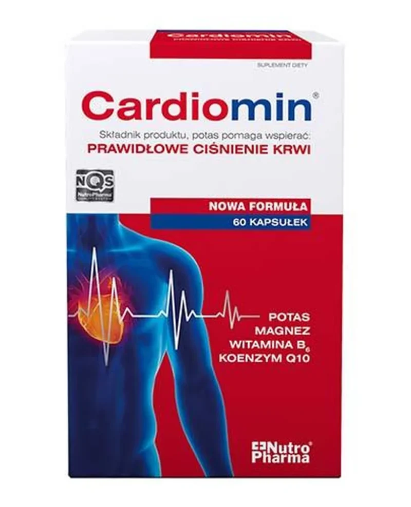 Cardiomin Kapseln mit Kalium Magnesium Vitamin B6 und Coenzym Q10 60 Stück