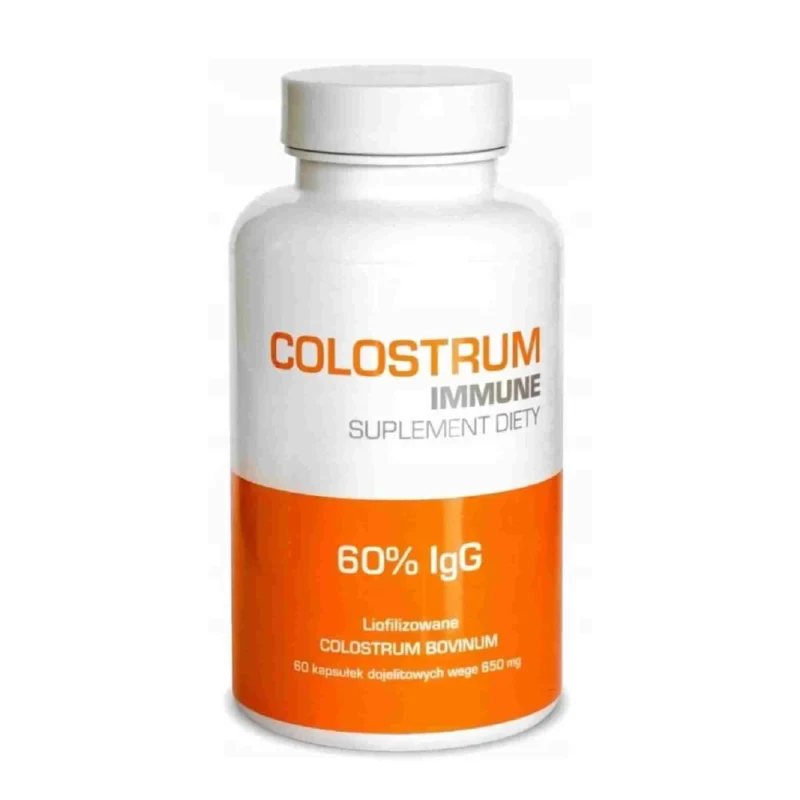 iColostrum Immune Kapseln 60% IgG – hochkonzentriertes Rindercolostrum zur Unterstützung von Immunsystem und Regeneration