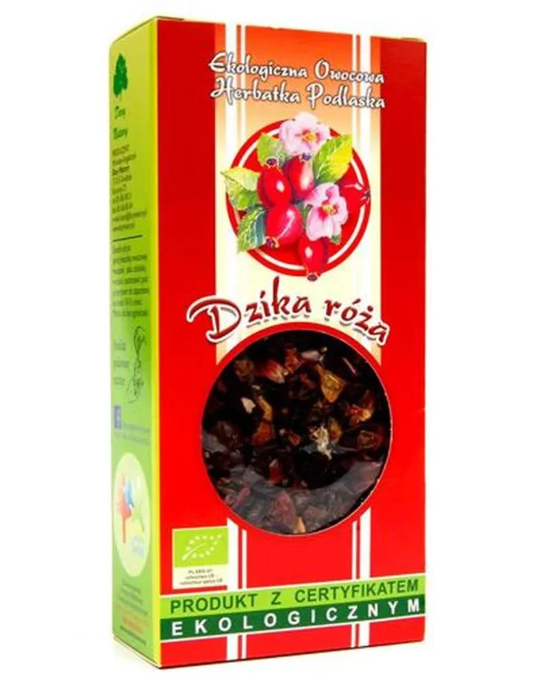 Dary Natury Bio Hagebutten-Früchtetee 100 g – natürliche Quelle von Vitamin C