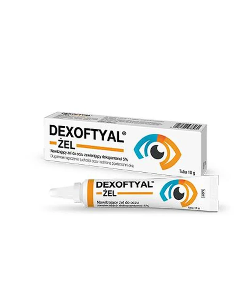 Dexoftyal Augengel 10 g mit 5 % Dexpanthenol bei trockenen Augen