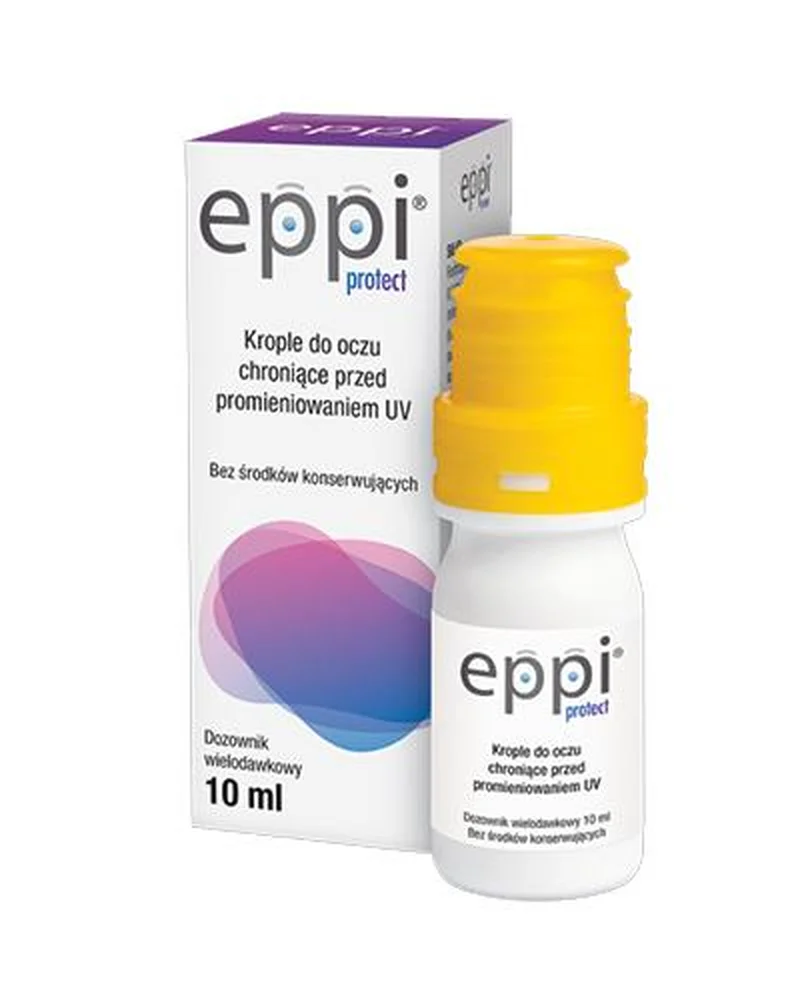 Eppi Protect Augentropfen mit UV-Schutz 10 ml zur Befeuchtung und zum Schutz der Hornhaut