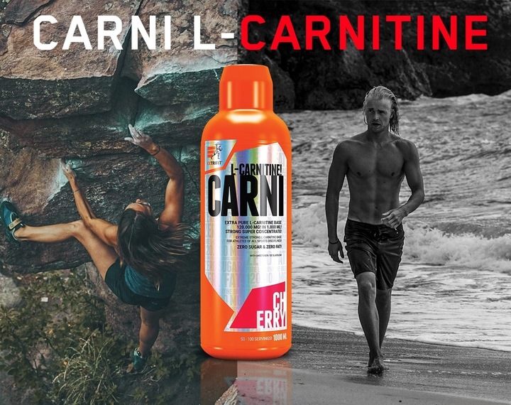 EXTRIFIT CARNI 120000mg Pfirsich Liquid – L-Carnitin Drink zur Fettverbrennung und Leistungssteigerung