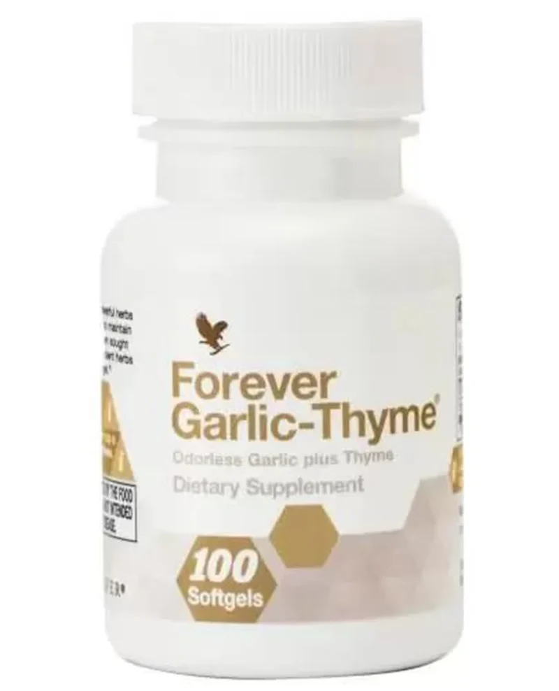 Forever Garlic-Thyme Kapseln mit Thymian und Knoblauchöl zur Unterstützung des Immunsystems, geruchsneutral