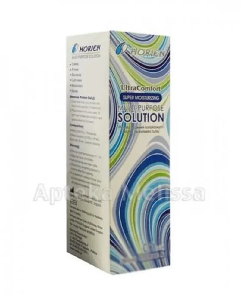 HORIEN ULTRA COMFORT Kontaktlinsenlösung 120 ml für weiche und harte Kontaktlinsen
