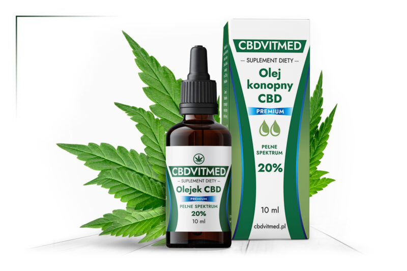 CBD Öl 20% CBDVITMED natürliches Hanföl Vollspektrum 10 ml