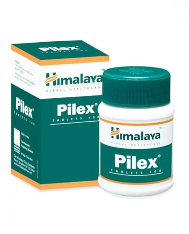 Himalaya Pilex pflanzliche Tabletten zur Unterstützung der Venengesundheit und bei Hämorrhoiden 100 Stück