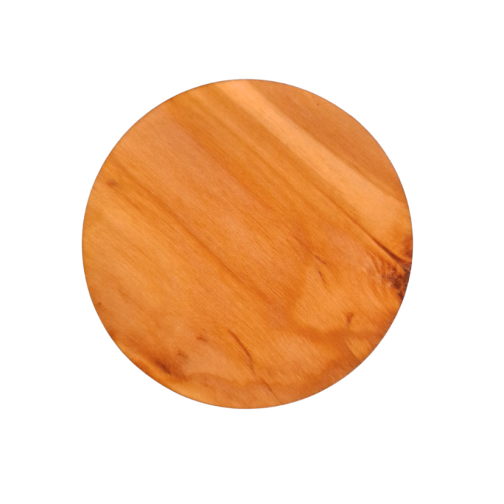 Kerzenuntersetzer aus Birkenholz – natürlicher Holzuntersetzer für Kerzen, handgefertigt und ökologisch geölt