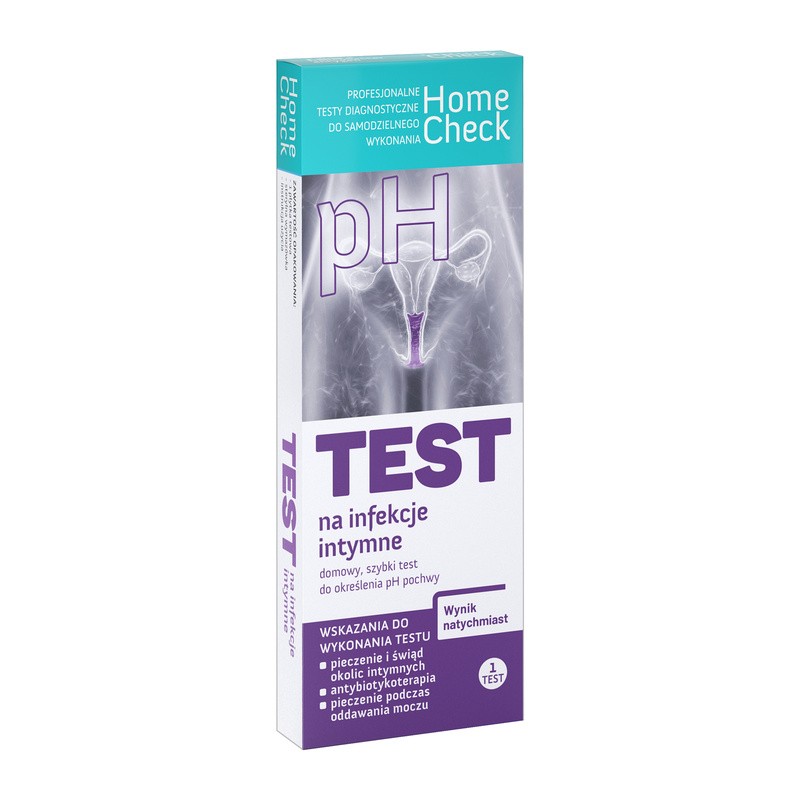 Home Check Test auf vaginale Infektionen – Heimtest-Kassette mit sterilem Abstrich zur pH-Bestimmung