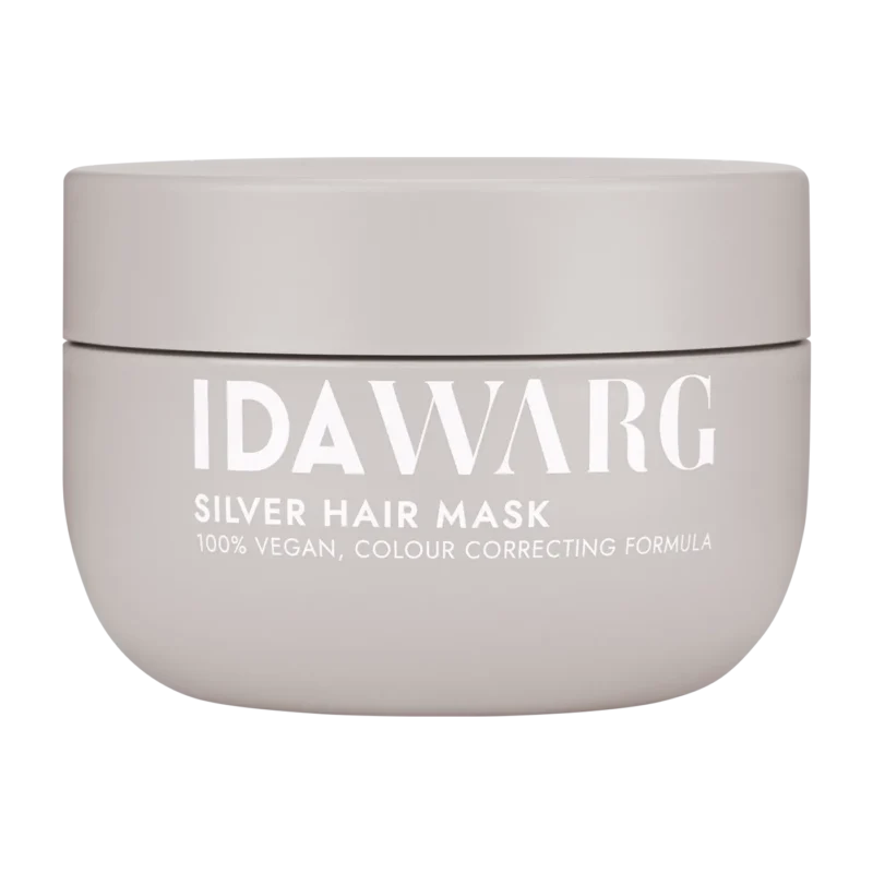 Ida Warg Silver Hair Mask Silber Haarmaske gegen Gelbstich für blondes und graues Haar 300 ml