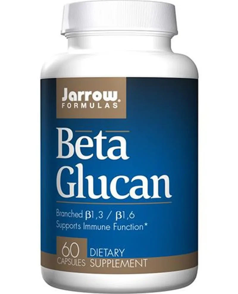 Jarrow Formulas Beta-Glucan 60 Kapseln – Nahrungsergänzungsmittel zur Unterstützung des Immunsystems