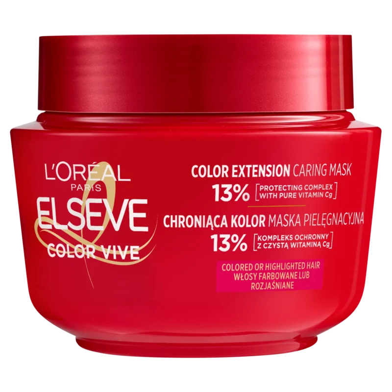 L’Oréal Elseve Color Vive farbschützende Haarmaske für gefärbtes und blondiertes Haar 300 ml