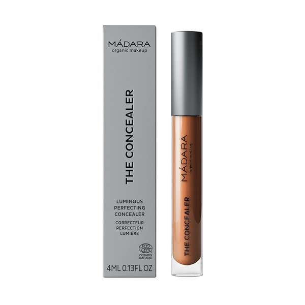 Madara Luminous Perfecting Concealer Rich Soil 70 – natürlicher Concealer mit mittlerer Deckkraft, kaschiert Augenringe, Rötungen und sorgt für strahlende Haut.