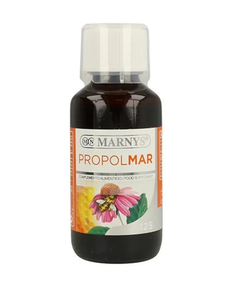 Marnys Propolmar – 125 ml Propolis Gelee Royal und Echinacea, unterstützt Immunsystem und natürliche Abwehrkräfte.