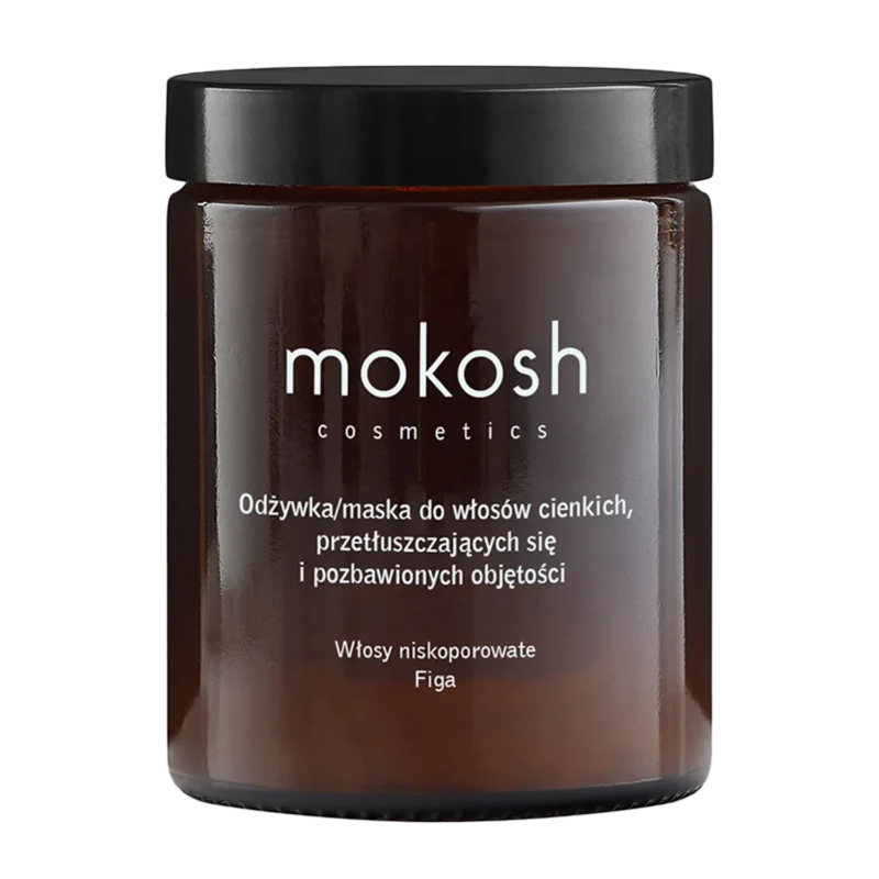 Mokosh Feige Haarmaske und Conditioner für feines fettendes Haar und mehr Volumen 180 ml