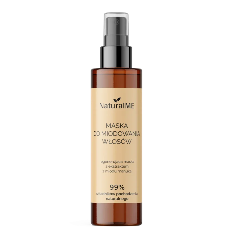 NaturalME Manuka Honig Haarmaske regenerierende Haarpflege für geschädigtes Haar mit Pflanzenölen 75 ml