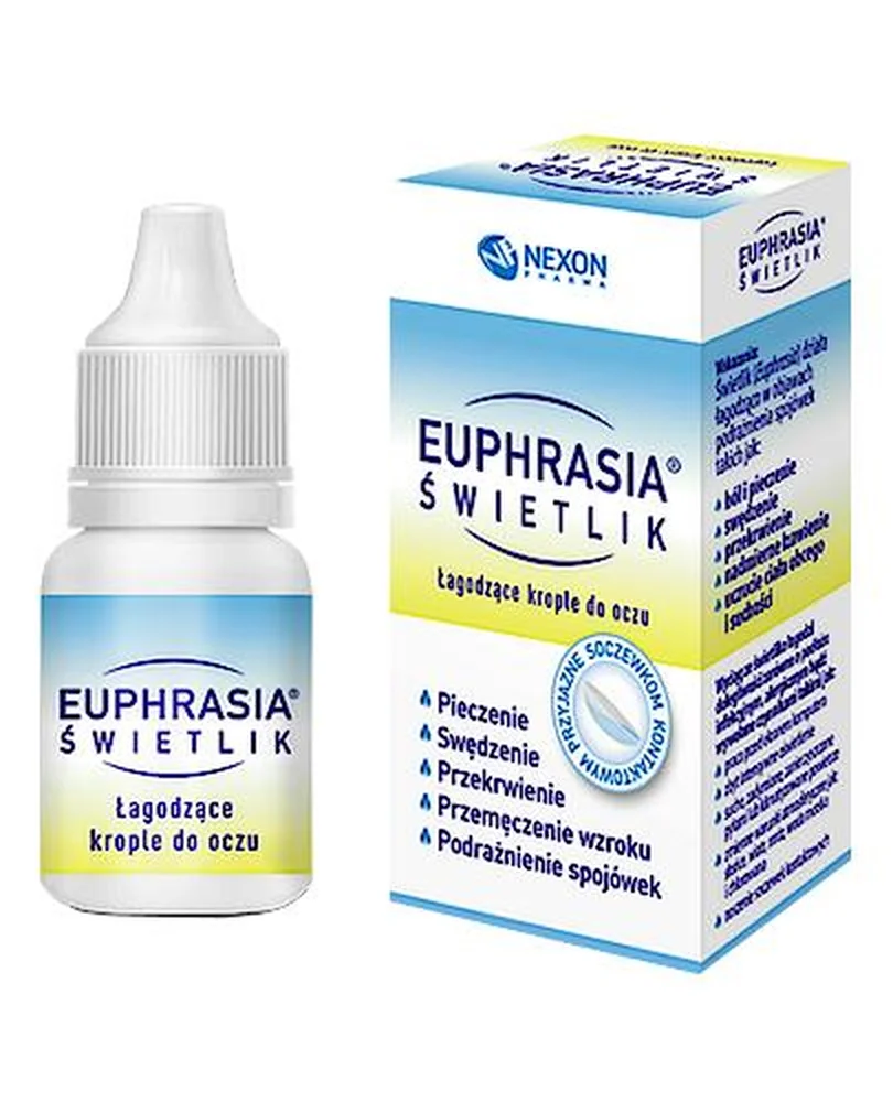 Nexon Euphrasia Augentropfen mit Augentrost 10 ml zur Beruhigung gereizter Augen