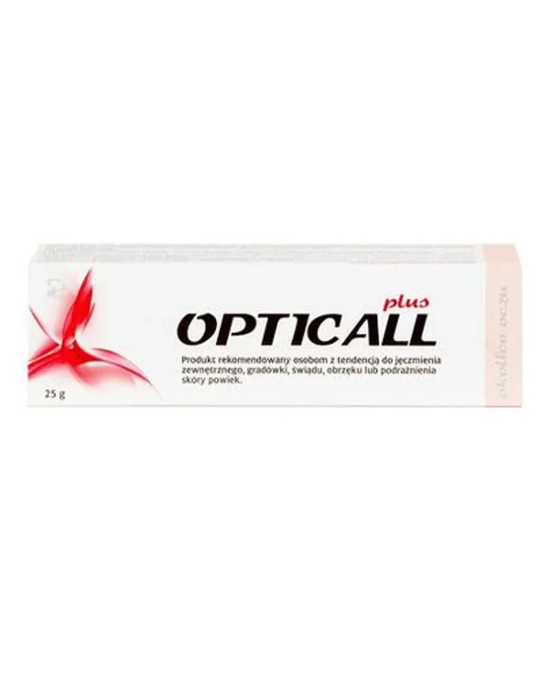 Opticall Plus Augenlid Salbe 25 g – Pflege bei Juckreiz, Schwellung und Reizung