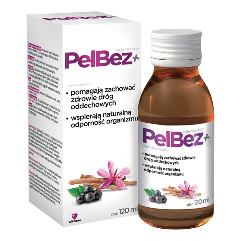 Pelbez+ Hustensaft für Kinder ab 3 Jahren mit Holunder, Thymian, Pelargonie und Zink zur Unterstützung der Atemwege