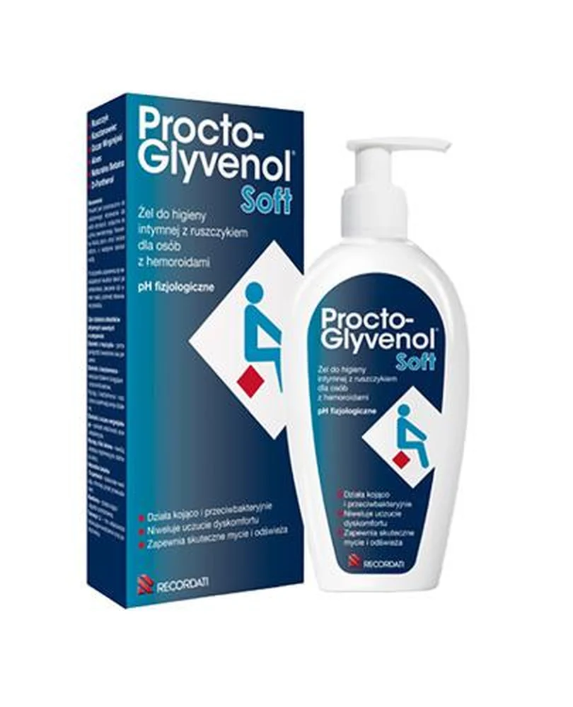 Procto-Glyvenol Soft Intimhygiene-Gel zur täglichen Analpflege bei Hämorrhoiden 180 ml