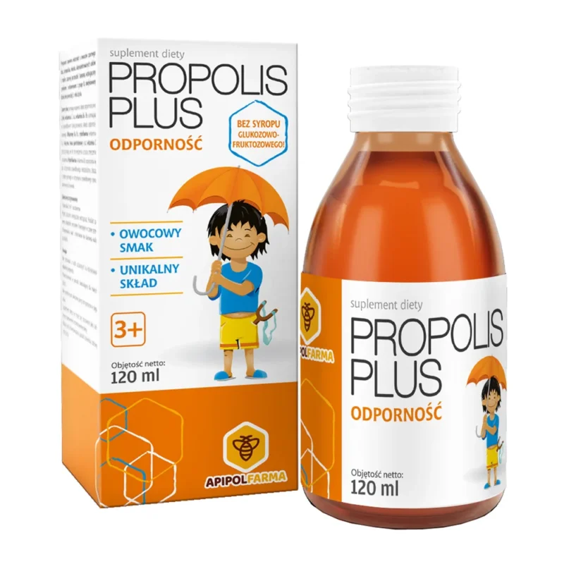 FARMINA Propolis Plus Flüssigkeit 120 ml – Propolis-Tropfen zur Unterstützung des Immunsystems