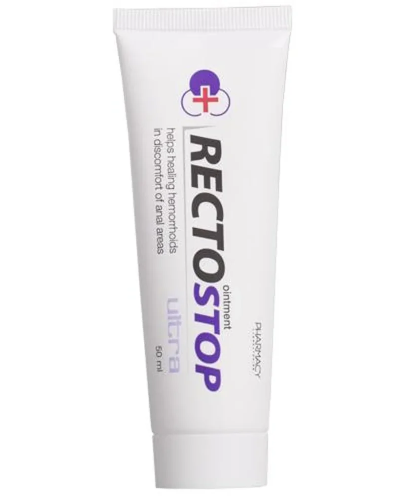 Rectostop Ultra Plus Salbe mit Zinkoxid zur Pflege und zum Schutz der Haut im Analbereich 50 g