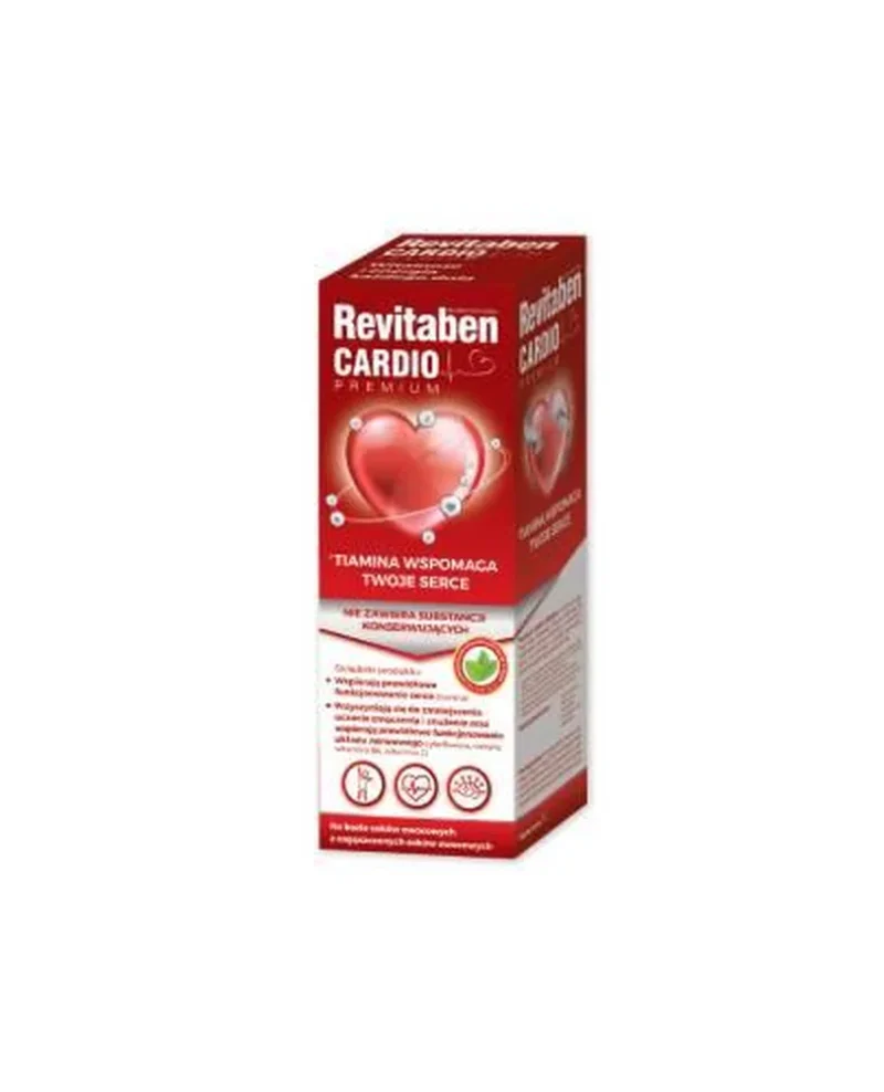 Revitaben Cardio Premium flüssiges Nahrungsergänzungsmittel für Herz und Kreislauf 1000 ml