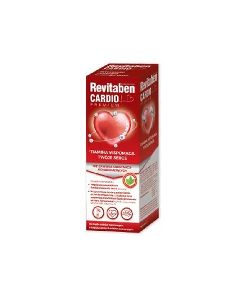 Revitaben Cardio Premium flüssiges Nahrungsergänzungsmittel für Herz und Kreislauf 1000 ml