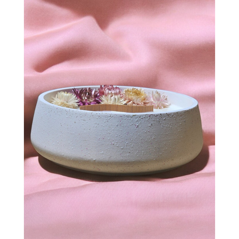 Sojawachskerze Florale Majestät 600 ml als Geschenkidee