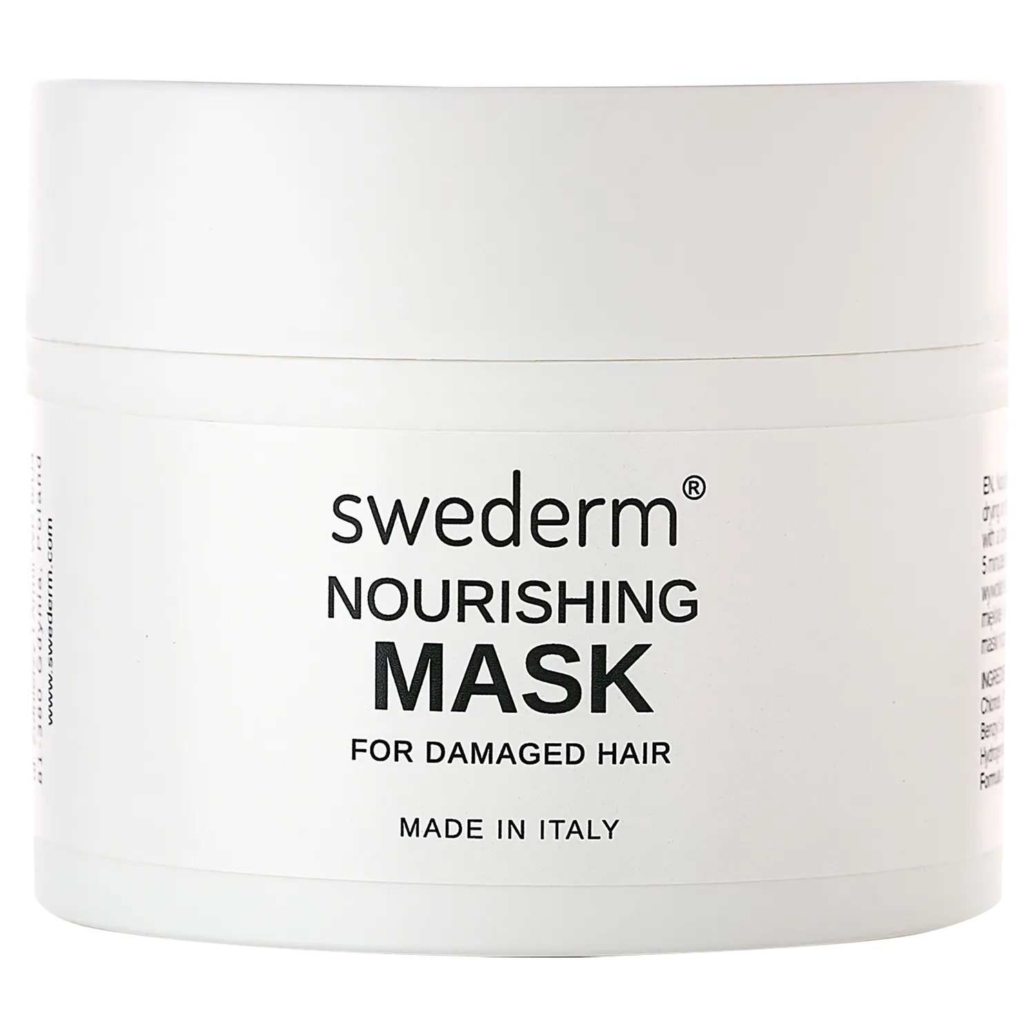 Swederm Nourishing Mask nährende Haarmaske für geschädigtes Haar mit Hyaluronsäure und Maca 150 ml