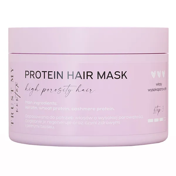 Trust My Sister Protein-Haarmaske für hochporöses und geschädigtes Haar