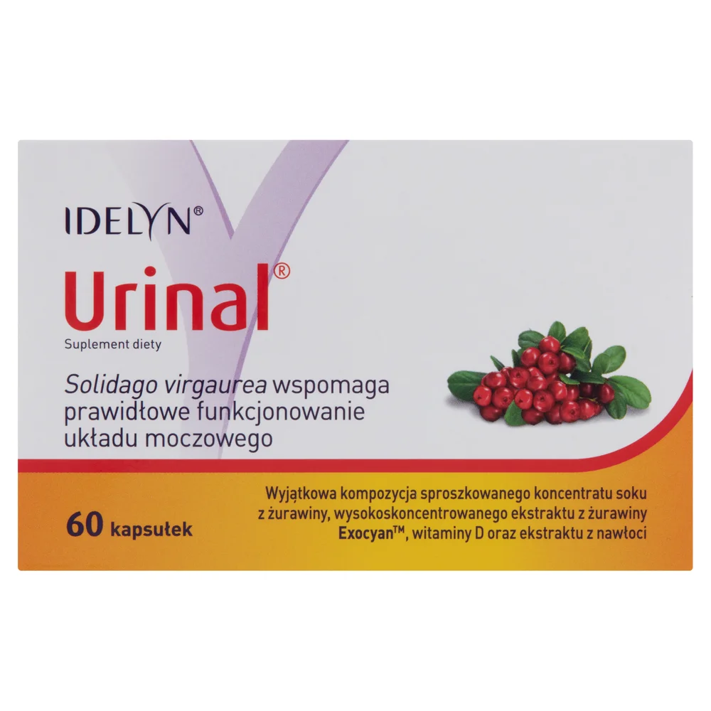 Urinal Tabletten 60 Stück – Nahrungsergänzung mit Cranberry-Extrakt zur Unterstützung der Harnwege