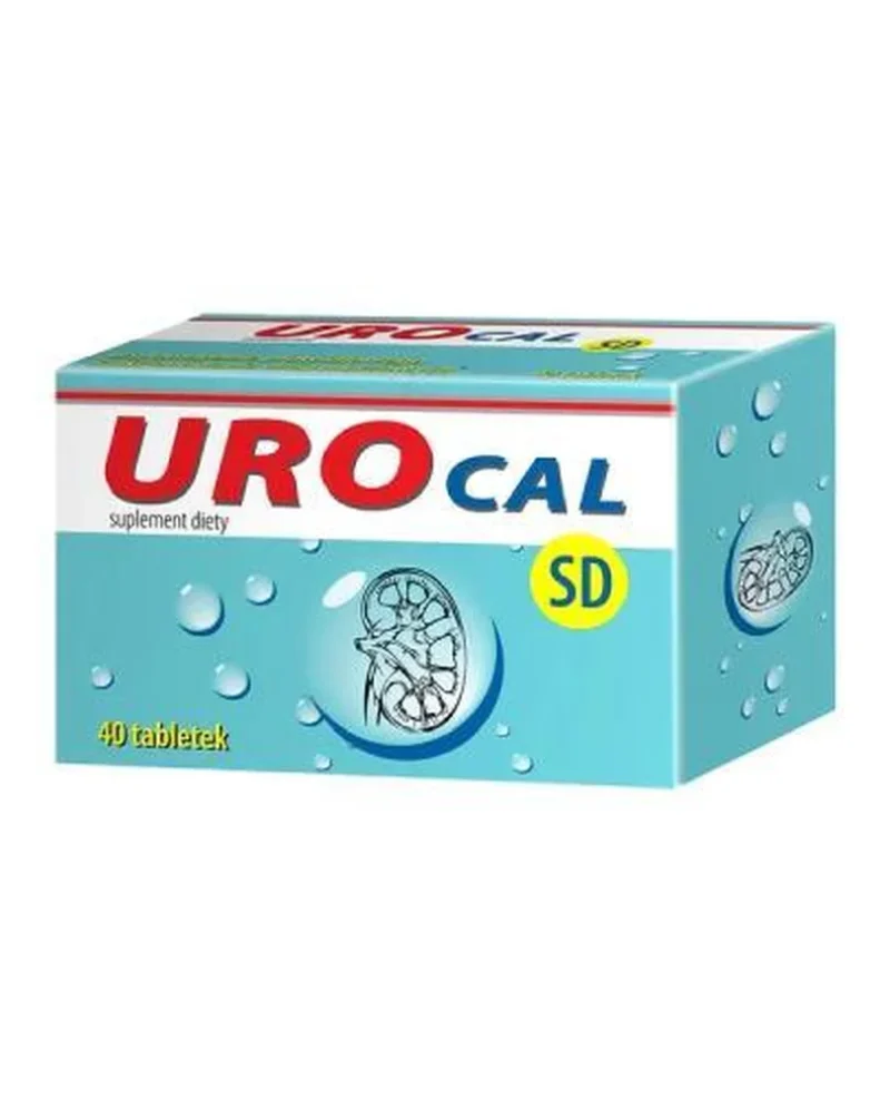 Urocal SD Tabletten 40 Stück – Nahrungsergänzung mit Zitronen- und Spargelextrakten sowie Vitamin B6