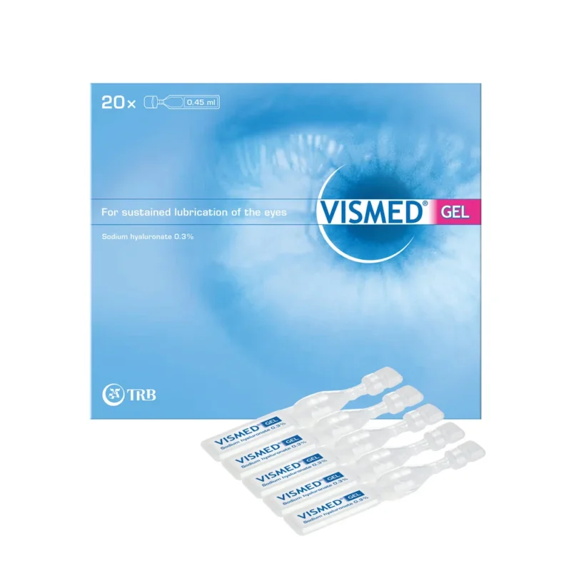 Vismed Gel Augentropfen Einzeldosis 20 x 0,45 ml zur langanhaltenden Befeuchtung der Augen