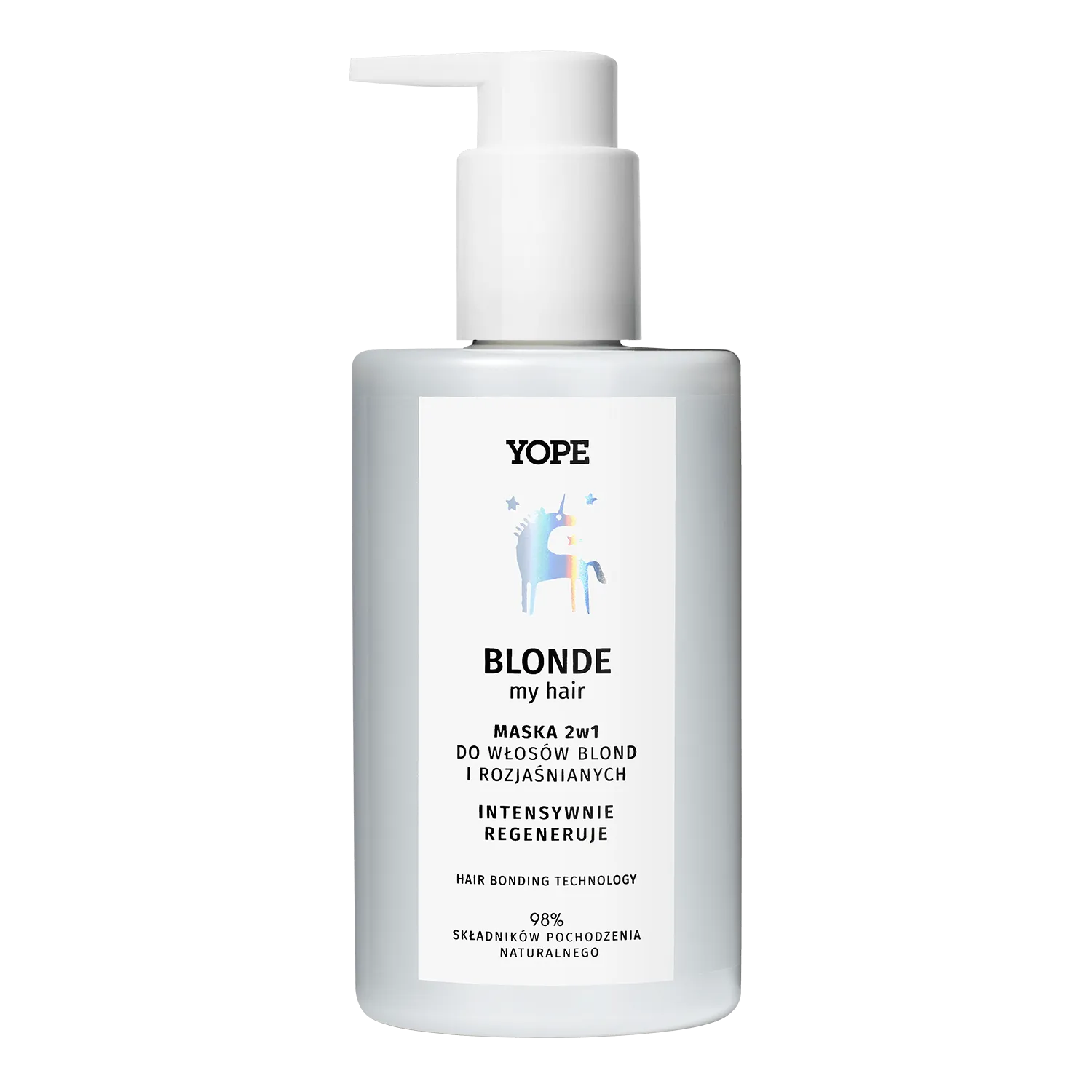 Yope Blonde My Hair 2in1 Haarmaske und Conditioner für blondes und blondiertes Haar 300 ml