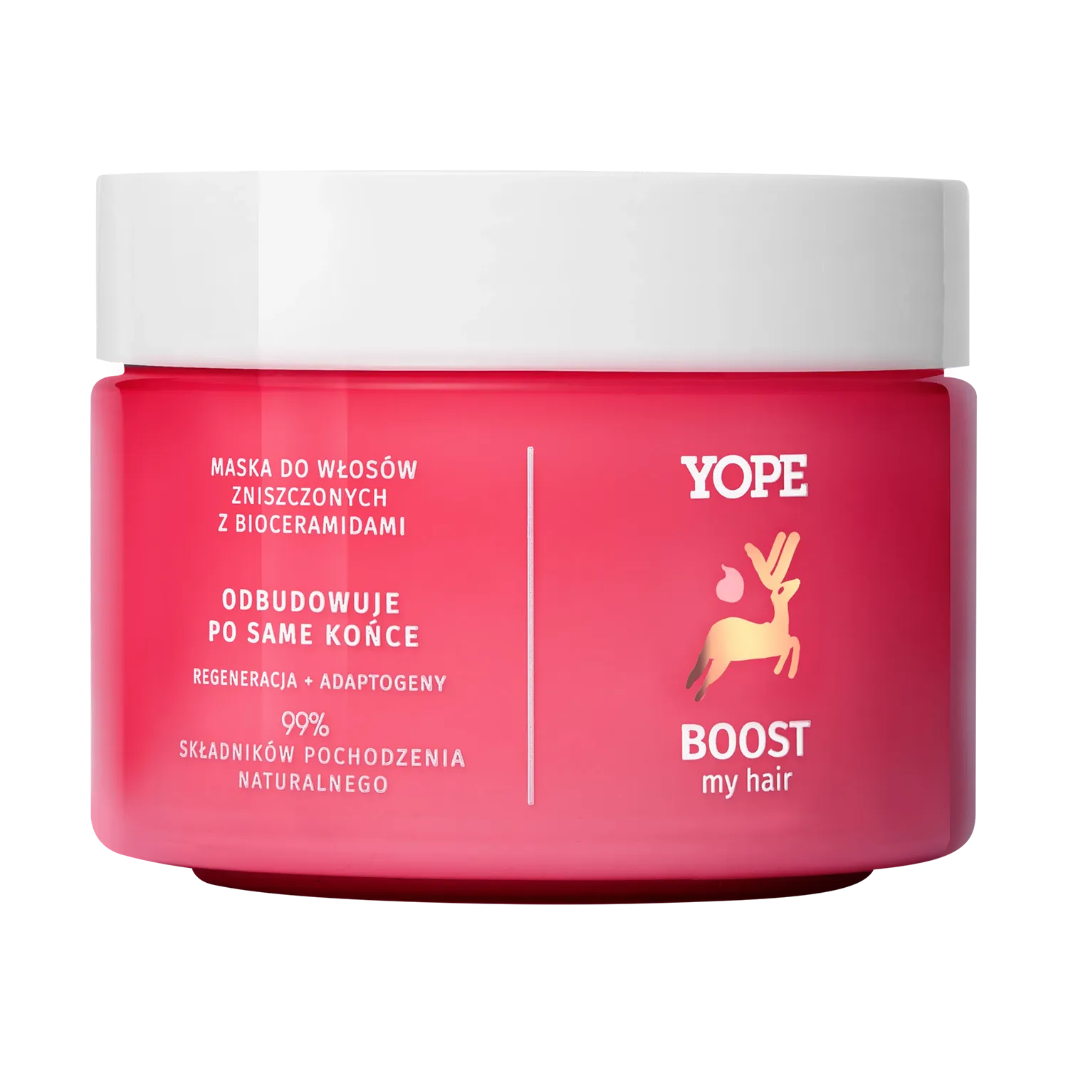 YOPE Boost My Hair Haarmaske für geschädigtes Haar mit Bioceramiden – regenerierende Natur-Haarpflege