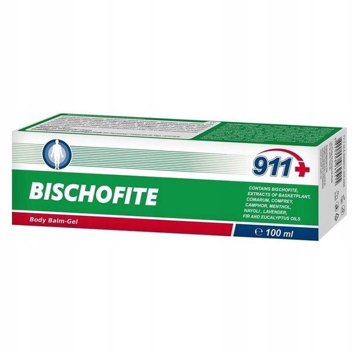 911 Bischofit Gel-Balsam für Muskeln und Gelenke 100 ml natürliches Körpergel